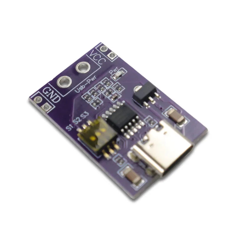 Type-C QC AFC PD2.0PD3.0ToDC Spoof Scam Fast Charge Trigger Polling Detector USB-PD Notebook Power Supply Change Board Module