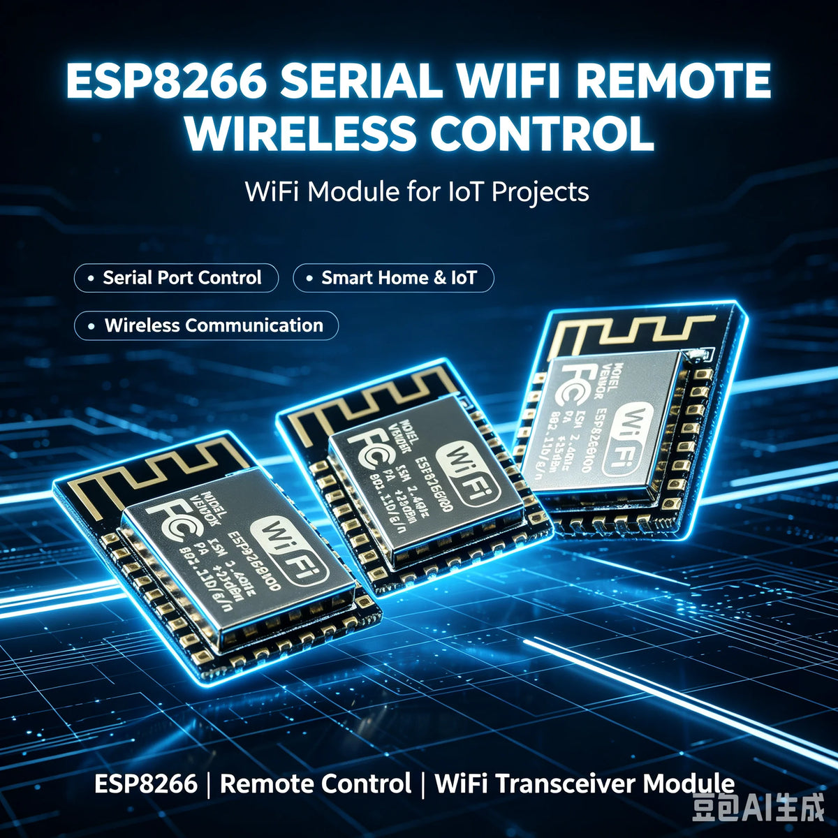 ESP8266 Serial WIFI Remote Wireless Control WiFi Module ESP-12F ESP-12E ESP-12S ESP-12H ESP-01 ESP-01S