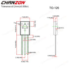 2N6284 TIP102 13005 13007 13009 13003 2SD882 BD136 BC640 BF423 B772 TO-3 TO-220 TO-126 TO-92 NPN PNP Darlington Power Transistor