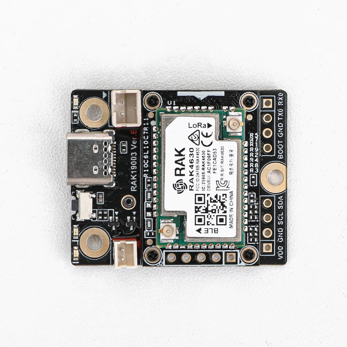 RAKwireless WisBlock Mini Mesh LoRa Starter Kit with RAK19003 Base RAK4631 Compatible Meshcore Meshtastic Kits