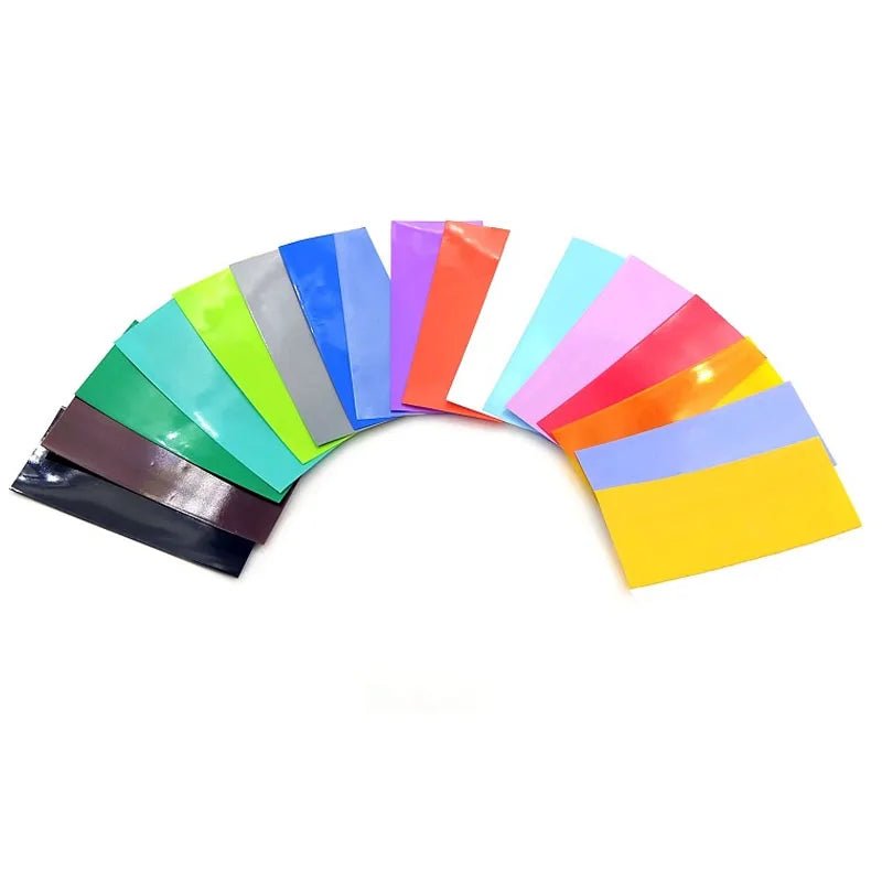 No.5(AA) Battery PVC Heat Shrink Tube Repair protective film Insulated Wrap Protect Case Pack Sleeve