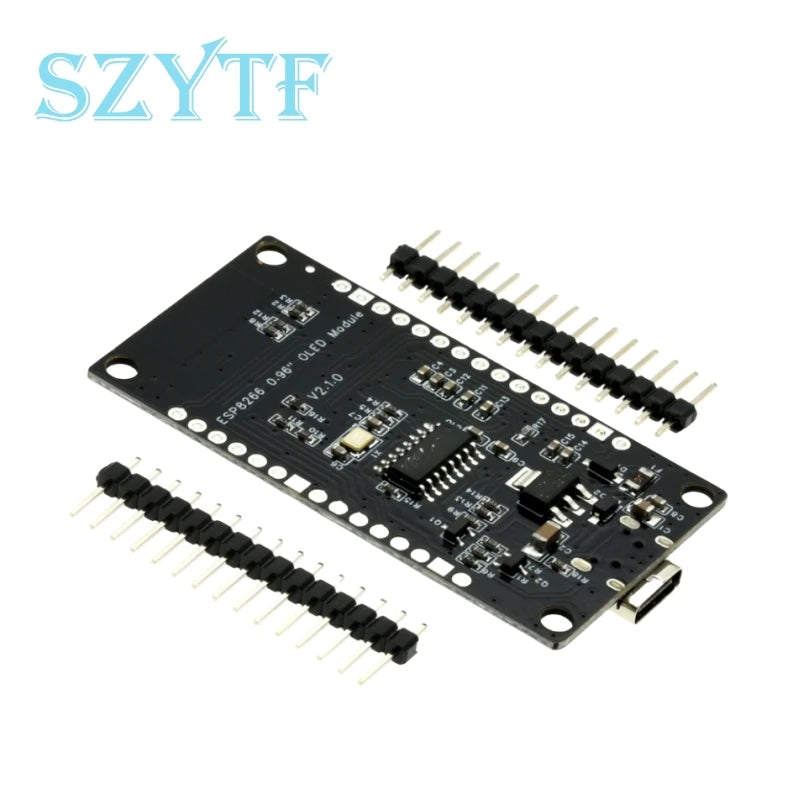 Nodemcu WiFi ESP8266 Development Board 0.96 Inch OLED Micro Type-C For Arduino