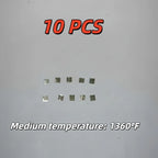 2*2mm Silver Solder Sheets - High/Medium/Low Temperature Options for DIY Jewelry Welding & Crafting