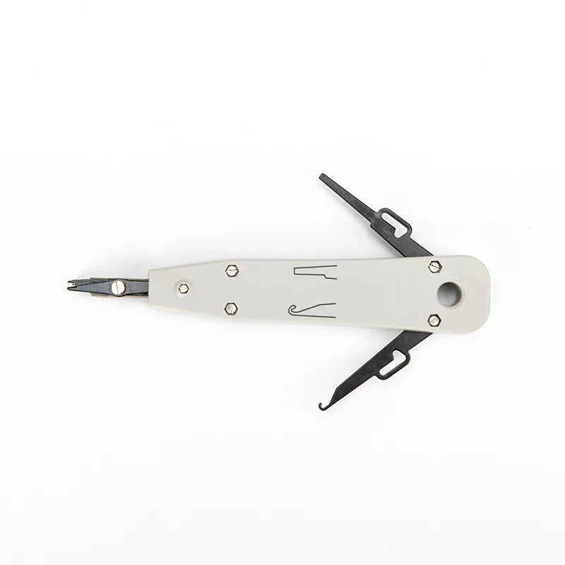 Multifunctional Wire Stripping Strippe RJ11 RJ45 LAN Telecom Phone Cable Punch Down Network Tool Kit Crimping Punch Tool Kd-1