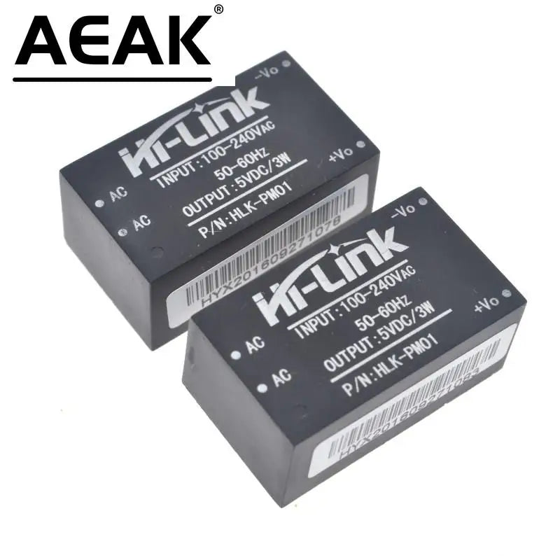HLK-PM01 AC-DC 220V to 5V mini power supply module,intelligent household switch power supply module HLK-PM03 HLK-10M05