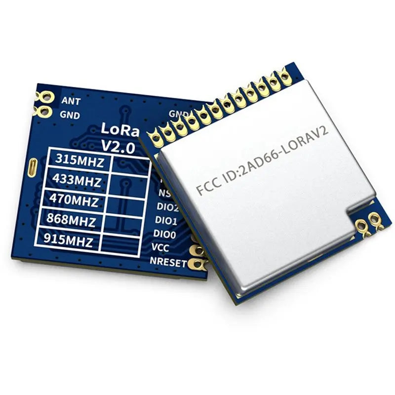 New Arrivals-High Sensitivity Lora Module SX1276 LORA1276 100Mw 2PCS 4KM SPI Interface Front End 4KM Range