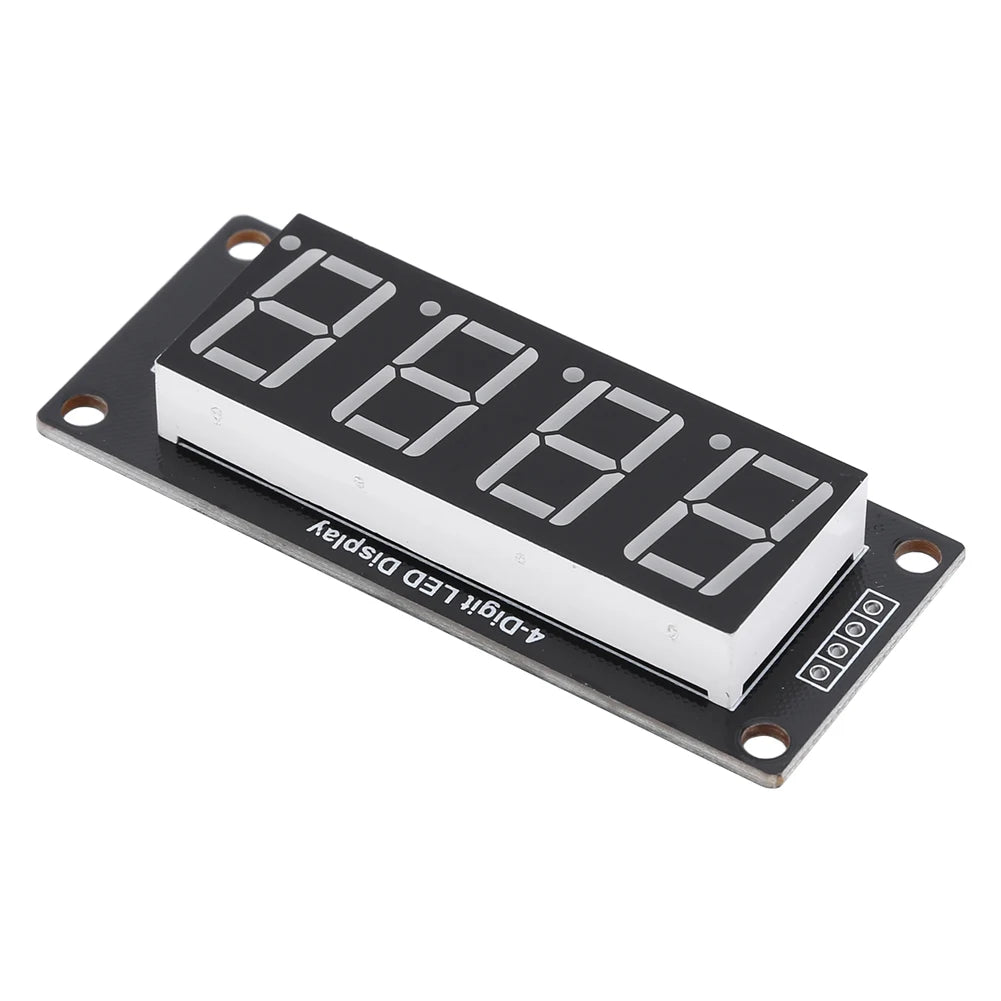 0.56 Inch LED Board TM1637 Driver 4-Digit Digital Display Module 7-segment 5V TM1637.h Display Digital I/O 2 Pins for Arduino