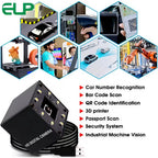 ELP 16MP Autofocus USB Camera IMX298 Sensor Ultra HD No Distortion Webcam with Night Vision White LED for Security System