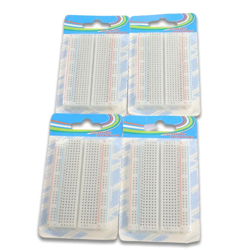 4/3/2PCS MB-102 Breadboard 400 830 Points Solderless PCB Bread Board Jumper Wire Cable Prototype Board DIY for Arduino Kit