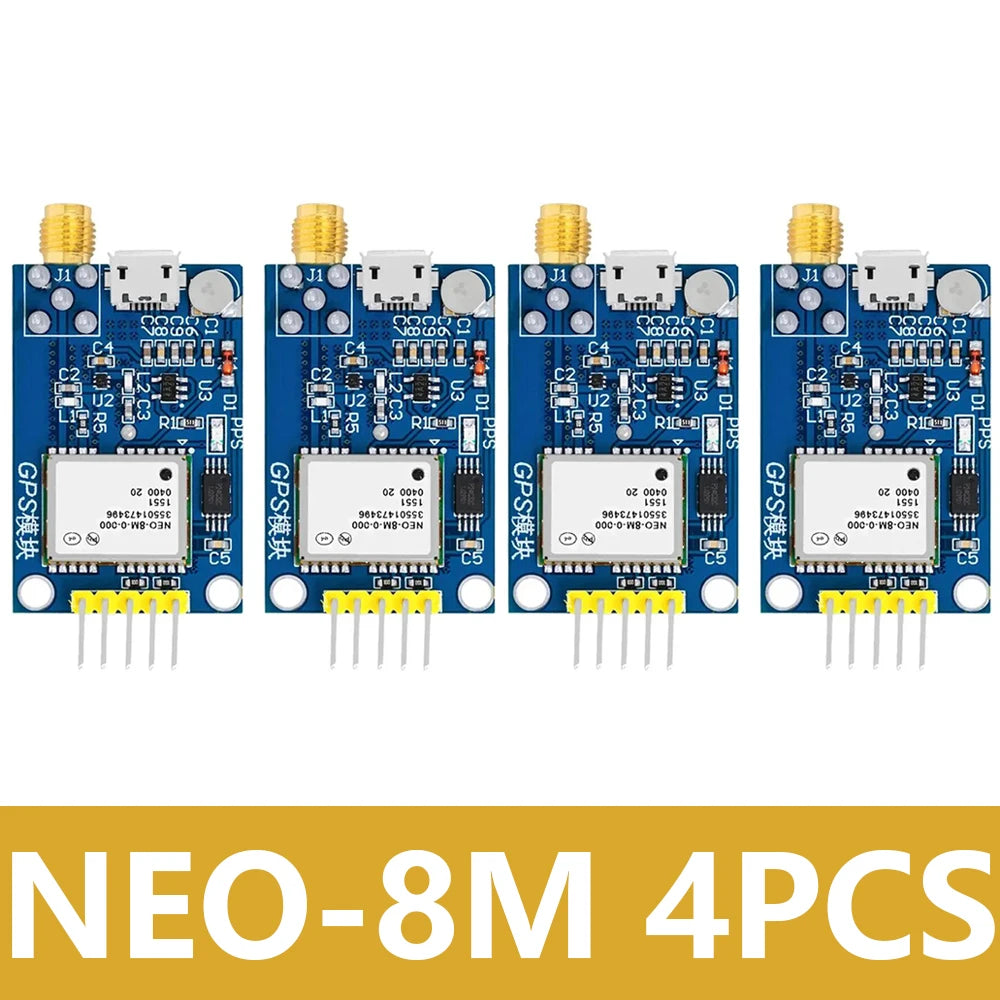 1PCS~8PCS GPS NEO-6M NEO-7M NEO-8M NEO-9m Satellite Positioning Module Development Board for Arduino STM32 C51 Microcontroller
