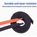 Braided Cable Sleeve Heat Shrink Tube 6/8/10/12mm Insulation Flam Retardant PET Auto Line Organizer Wire Wrap Sheath Protection