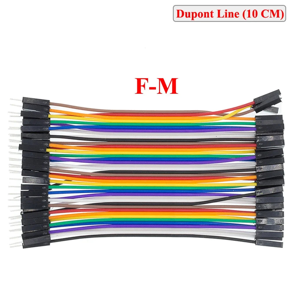 Dupont Line 10CM 20CM 30CM 40Pin Male to Male + Male to Female and Female to Female Jumper Wire Dupont Cable for Arduino DIY KIT