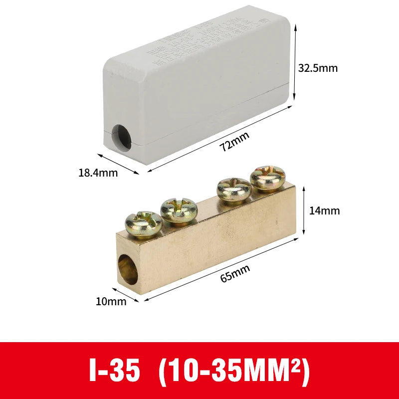 High Power Branch Terminal Quick Wire Connector Terminal Block 400V Electrical Cable Junction Box ZK-306 T-Type Wiring Terminal