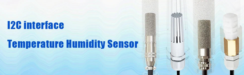 SHT20 SHT30 SHTC3 SHT35 I2C Temperature Humidity Sensor Probe
