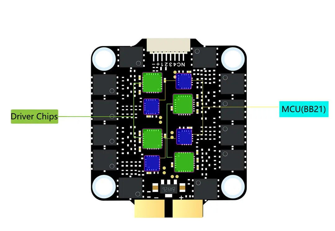 JIJIEFPV H743 Flight Controller H7 FC H743 Stack 8S 55A 60A 70A 4in1 ESC For 5inch DJI RC FPV Freestyle Drone DIY Parts