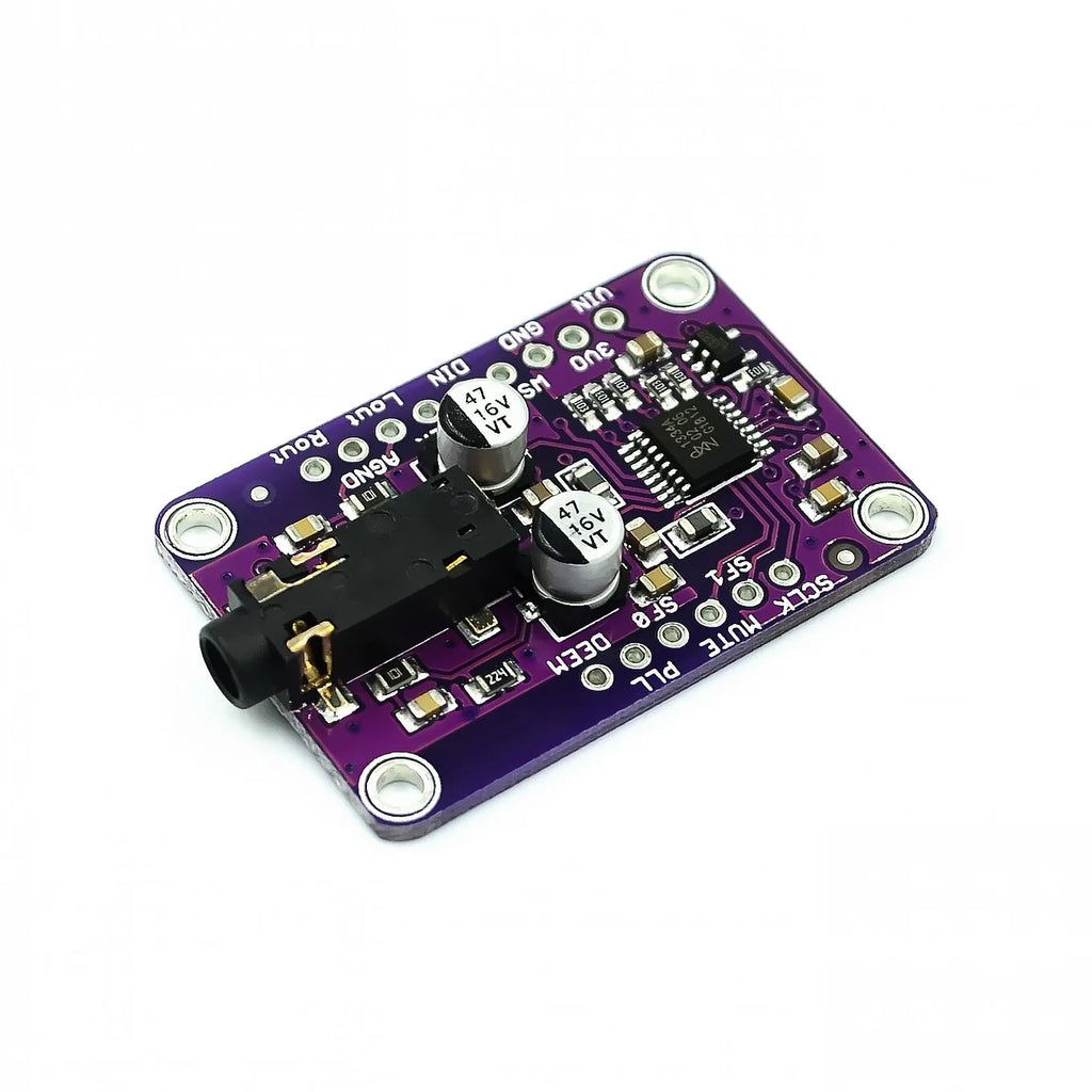 1PCS CJMCU-1334 DAC Module CJMCU-1334 UDA1334A I2S DAC Audio Stereo Decoder Module Board For Arduino 3.3V - 5V