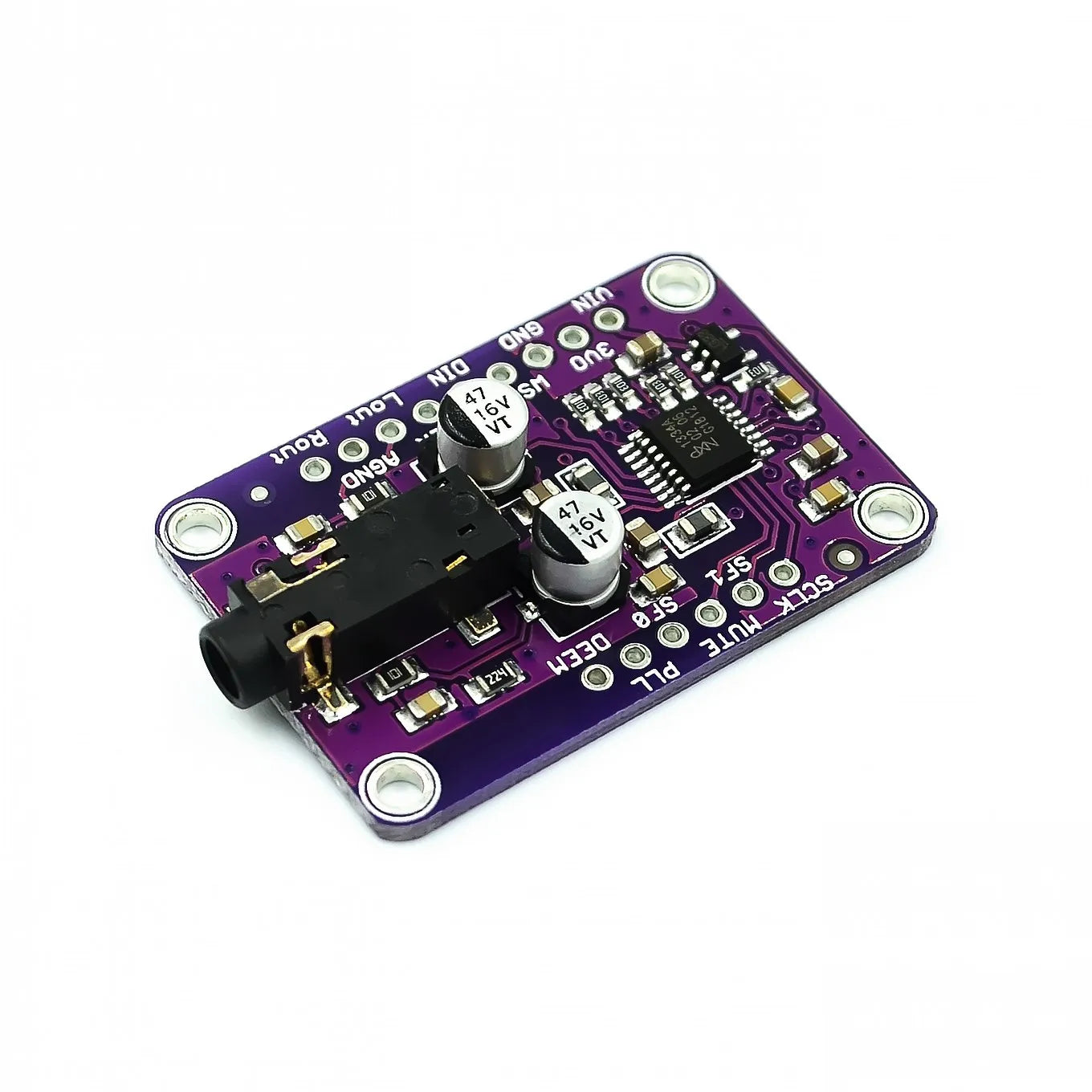 1PCS CJMCU-1334 DAC Module CJMCU-1334 UDA1334A I2S DAC Audio Stereo Decoder Module Board For Arduino 3.3V - 5V