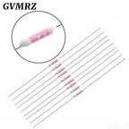 5PCS Temperature Fuse JET RF AUPO 1A 2A 3A 5A 250V 84/102/115/125/130/135/145/150C Degrees