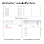 CX1000AM Serial Port Control MP3 Voice Playback Module 32Mbits Microcontroller WAV Voice Broadcast Custom Audio Module