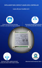 XKC-C352 Non-contact Level Controller  Water Level Sensor Level Sensor Automatic Water Replenishment Water Tank Sensor