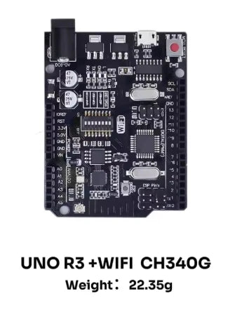 UNO R3 Official ATMEGA16U2/UNO+WiFi R3 MEGA328P Chip CH340G For Arduino UNO R3 Development Board WeMos ESP8266 USB/TYPE-C/Micro