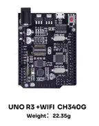 UNO R3 Official ATMEGA16U2/UNO+WiFi R3 MEGA328P Chip CH340G For Arduino UNO R3 Development Board WeMos ESP8266 USB/TYPE-C/Micro