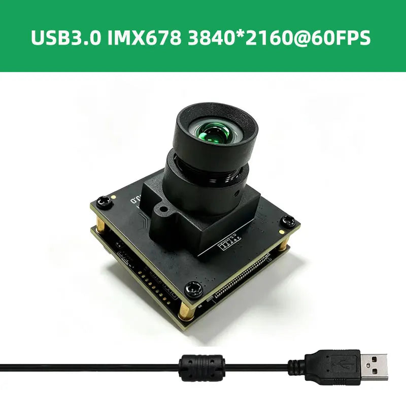 1/1.8 IMX678 4K 60FPS USB3.0 8MP Industry HD low light Camera Module Wide Angle for Windows Android Raspberry Pi Linux