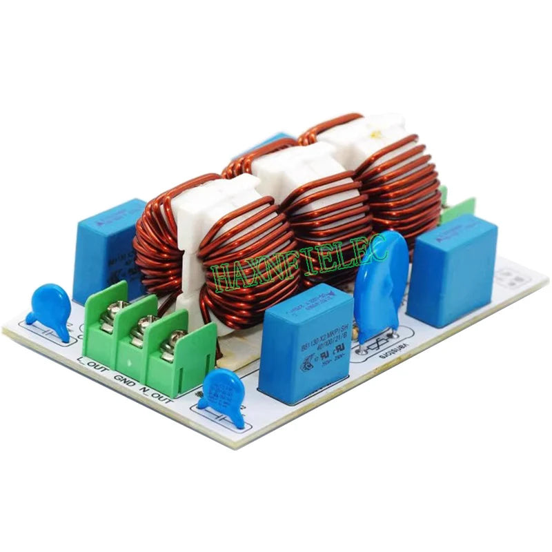 110V 220V EMI AC Power Filter Surge Overvoltage EMC Electromagnetic Interference For Audio Amplifier Power Filtering 15A 20A