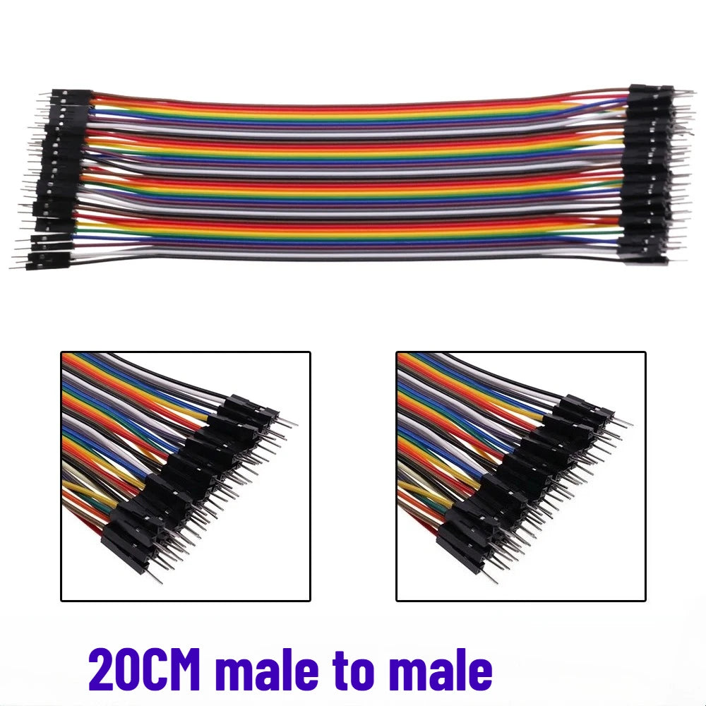MB102 Breadboard Power Module 3.3V/5V MB-102 830 Points Prototype Bread Board for Arduino Kit 10/20/30cm Dupont Wire 65pcs Cable