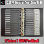 Book BZX84C18 BZX84-C18 SOT23 Regulator 18V Y6 Zener Diode Y6 BZX84C 3V0 3V3 3V6 3V9 4V3 5V1 6V2 7V5 8V2 9V1 Z13 Z14 Z15 Z16 Z1