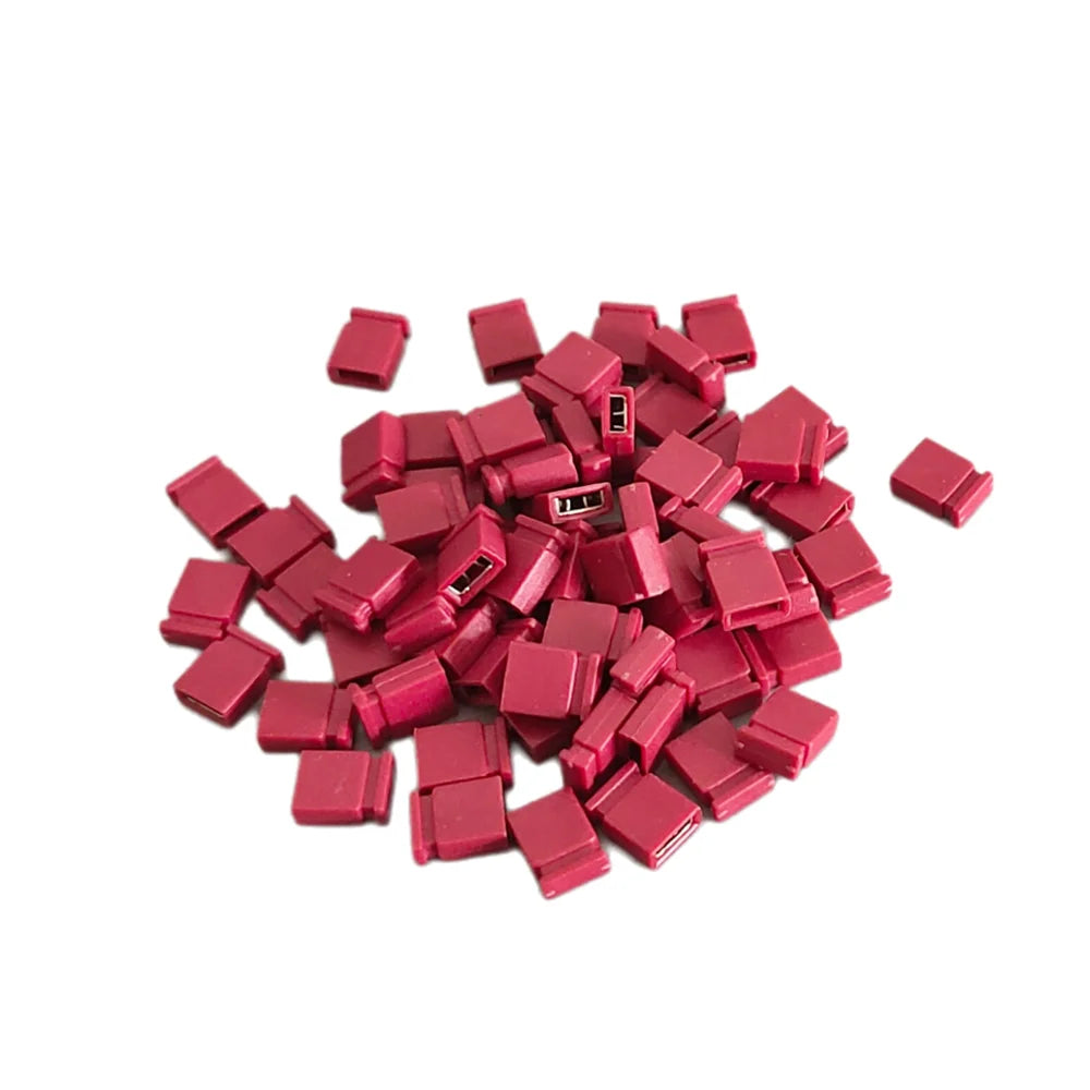 60pcs/lot Closed Short Circuit Cap 2.54mm Jumper Cap Pin Block Connector for 2.54mm Header