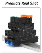 DC Control AC 6A Slim Interface Solid State Relay Module DIN SSR Slim Relay DC Control DC 41F-1Z-C2 SSR Relay DIN Rail