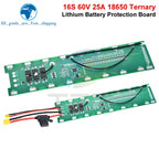 1/3PCS BMS 16S 60V 25A Lmo Ternary Li-ion Lithium 18650 Battery Charge Protection Board With Balance With Temperature Control