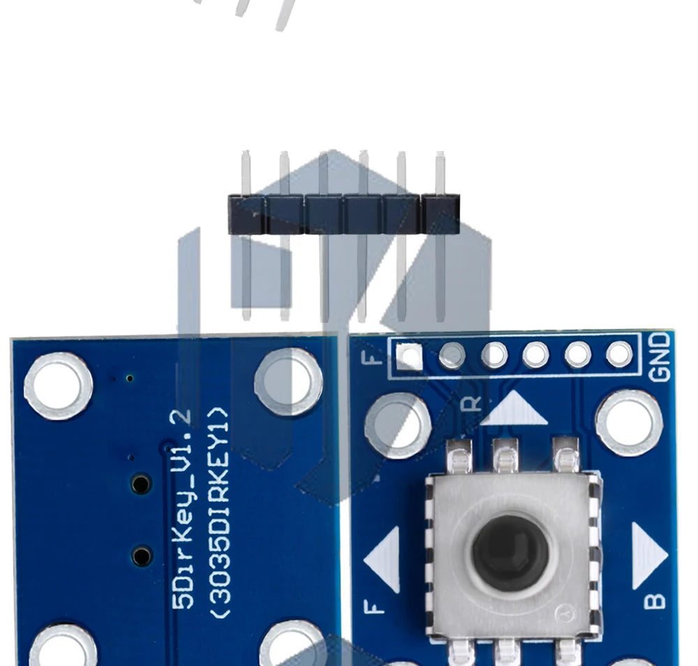 5Way Navigation Button Module with 5D Joystick, Mechanical Tactile Switch for Arduino/STM32, DIY Robotics/Game Controller