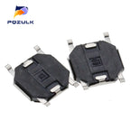 100PCS 4X4X1.5MM SMD Tactile Tact Push Button Micro Switch 4*4*1.5mm Push Button Copper Head Keys Button 4Pin