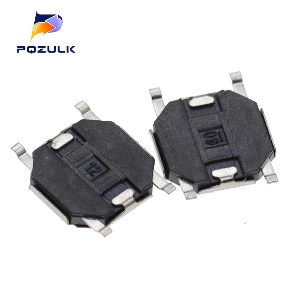 100PCS 4X4X1.5MM SMD Tactile Tact Push Button Micro Switch 4*4*1.5mm Push Button Copper Head Keys Button 4Pin