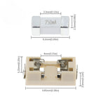 50PCS 1808 Fuse 125V 0451 1A 1.5A 2A 3A 4A 5A 6.3A 7A 8A 10A 15A 20A 25A 30A 250mA 500mA SMD Fast blow Fuse Ultra-rapid Fuse