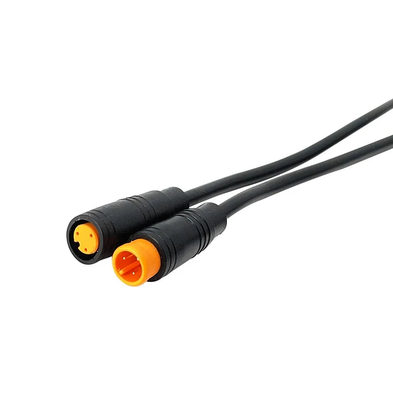 5 Set M6 M8 2 3 4 5 6 Pin Julet Electric Butt Plug Connector Wiring Line Scooter Brake Cable Pluger Signal Sensor 20CM