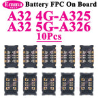 10Pcs Battery FPC Connector For Samsung A52 A32 A22 A52s A72 A71 A31 A51 A50s A30s A10 A20 A20e On Board inner Cilp Contact Plug