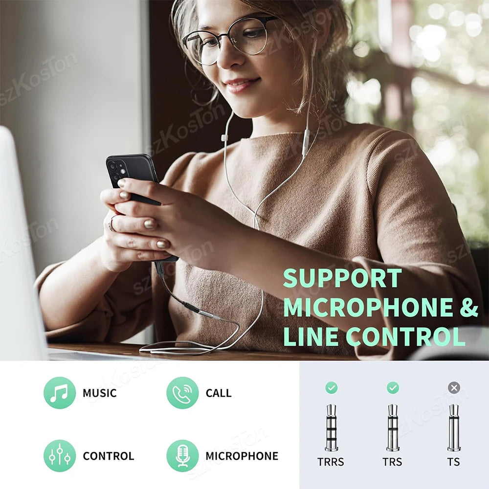 HiFi Audio Adapter Cable for Lightning to 3.5mm Headphone Amplifier Original C100 Chip DAC Audio Decoder for iPhone 14/13/12/11