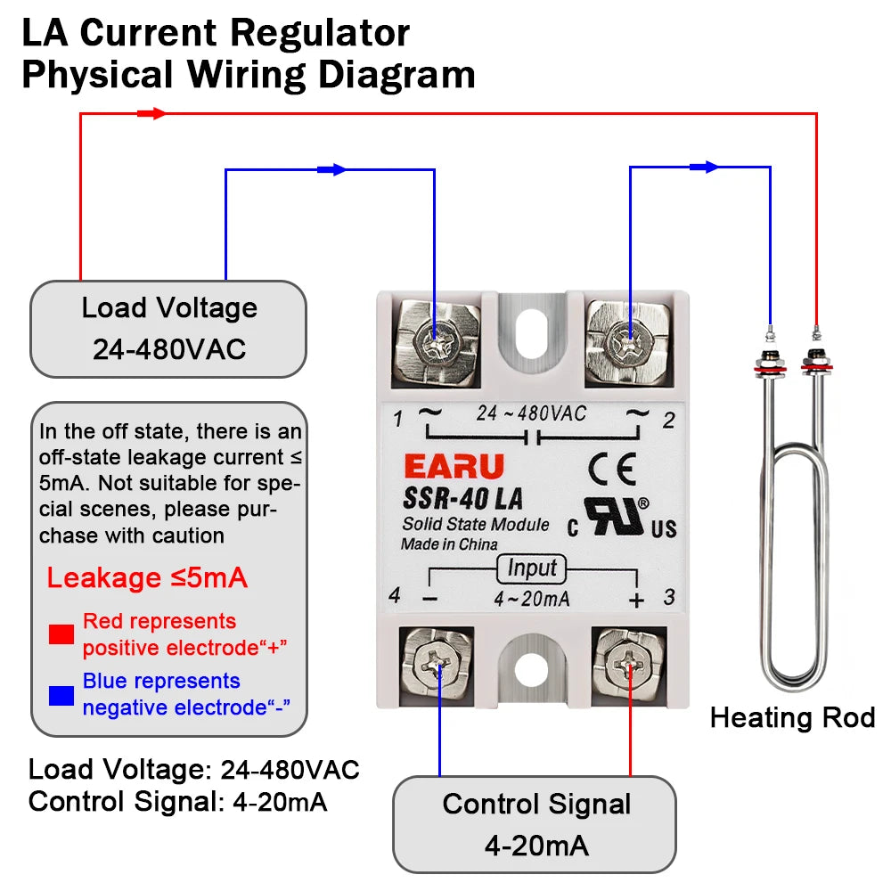 SSR-10VA SSR-25VA SSR-40VA SSR Solid State Relay Voltage Regulator AC24-380V Output+Potentiometer for PID Temperature Controller