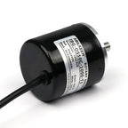 ABILKEEN 50mm Incremental Rotary Encoder Wtaer and Oil Proof 8MM Solid Shaft Magneto Electric Encoder E50S Encoder 100~5000 PPR