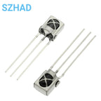 10-1000PCS Universal IR Infrared Receiver Sensor Module 1838 TL1838 VS1838B 38Khz Diode CHQ1838 