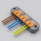 Wago 221 Connector Holder Wire Terminal Clip Electrical Box Organizer Cable Fixing Clamp