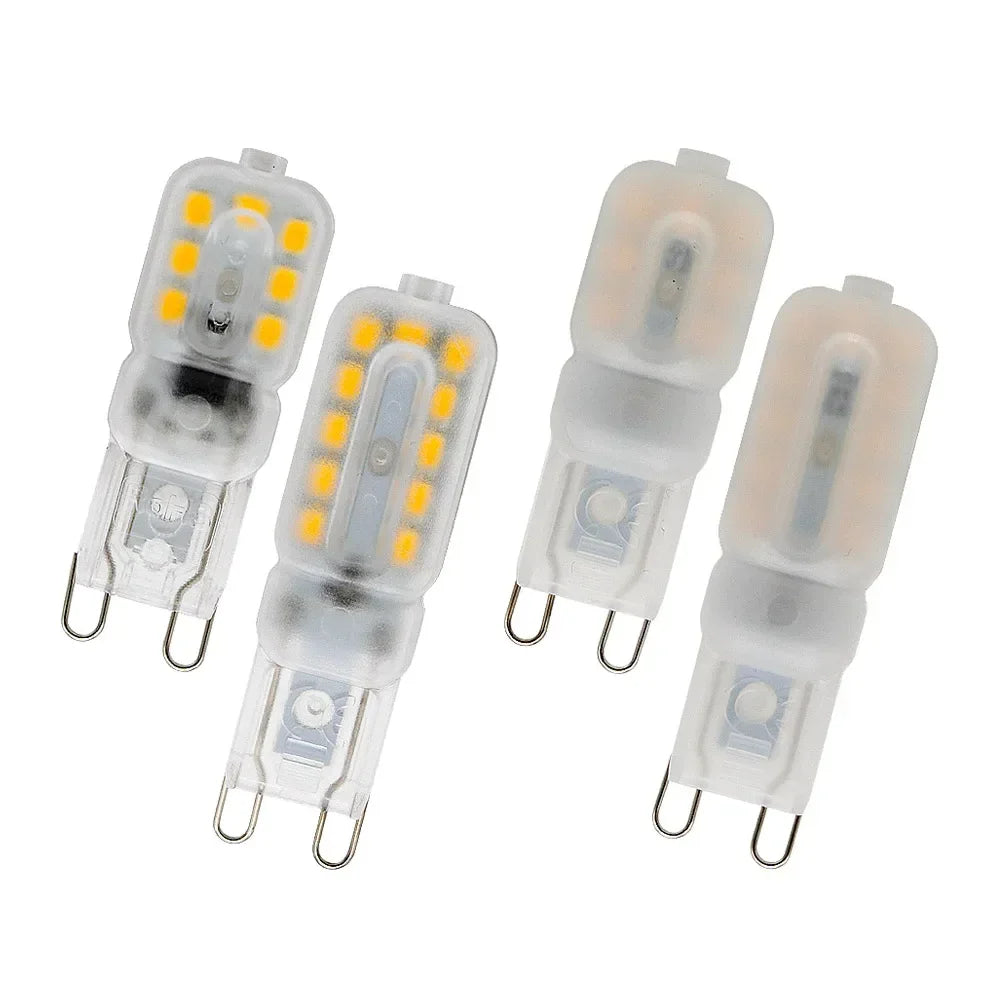 1pcs Mini G9 1W 2W LED Light Bulb AC 220V SMD 2835 LED Lamp For Chandelier Replace 20W 30W Halogen Lamp Home Indoor Lighting