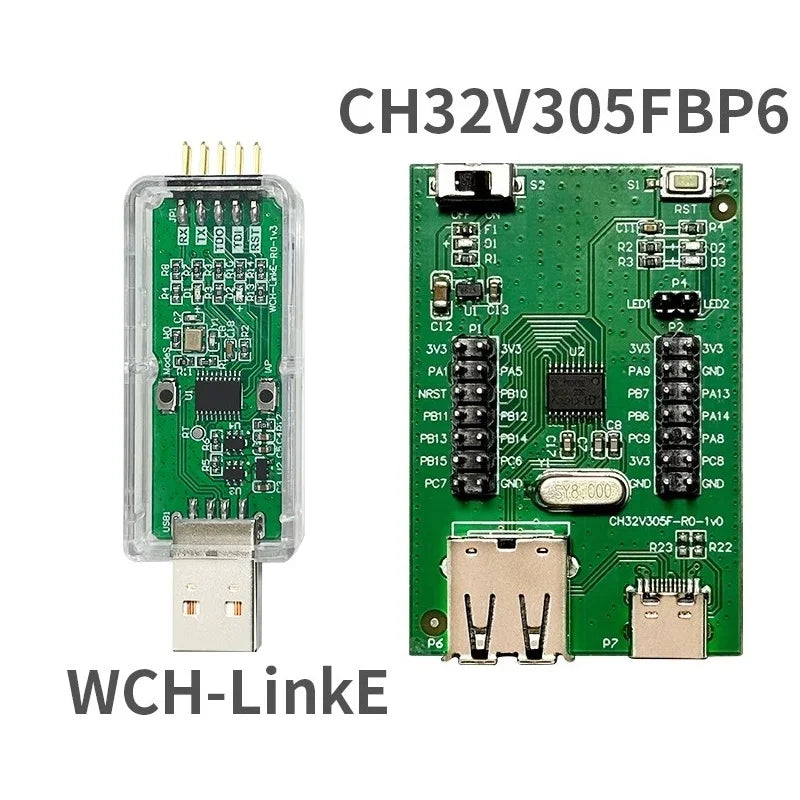 CH32V305 Development Board 32-bit RISC-V Interconnect Microcontroller CH32V305FBP6-EVT Evaluation Board