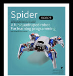 Quadruped Spider Robot Arduino Esp8266 Nodemcu Open Souce Arduino Project stem kits for kids