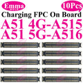 10cs USB Charging FPC Connector For Samsung A51 31 A71 A41 A21 A52 A32 A22 A12 A72 A02 Charger Plug On Board 78Pin Motherboard