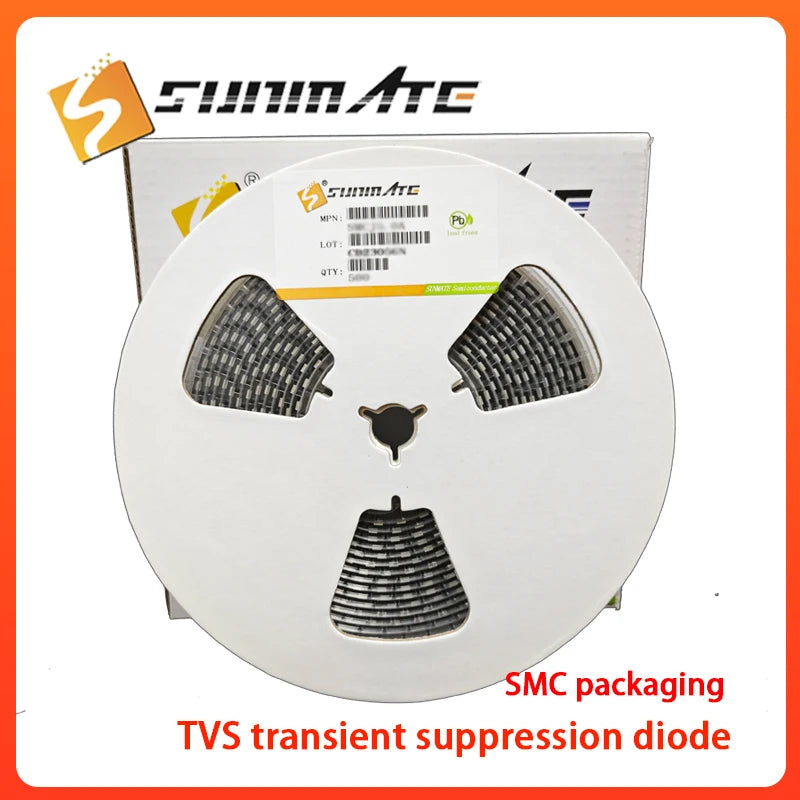 50PCS 1.5SMC27A 1.5SMC27CA 1.5SMC30A 1.5SMC30CA 1.5SMC33A 1.5SMC33CA DO-214AB(SMC) TVS transient suppression diode