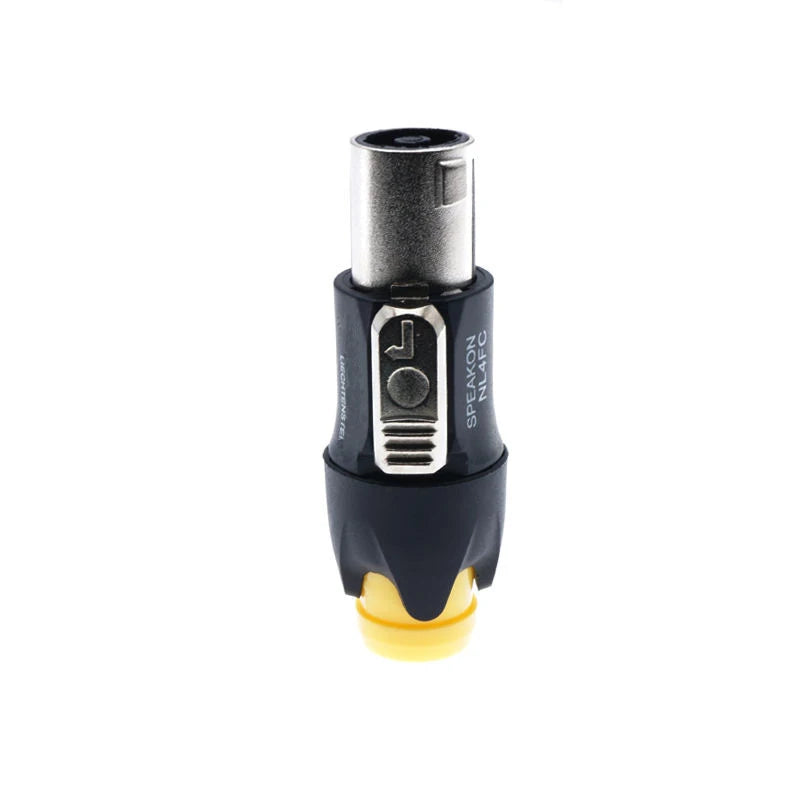 Speakon NL4Fx Audio Power Amplifier Speaker Cable Connectors Factory Metal 4 Pole Male Plug with 4P Pins Guitar TYPE-C XLR ABS